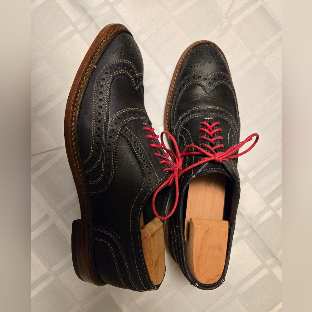 ALLEN EDMONDS NEUMOK, NAVY, 9D.